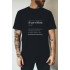 Black men's T-shirt Ctrl+"al-go-rithm"