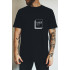 Black men's T-shirt Ctrl+"UNDR ctrl"