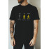 Black men's T-shirt Ctrl+"Structure. Presentation. Behavior"