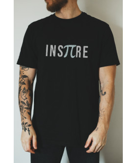 Black men's T-shirt Ctrl+"InsPre"