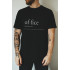 Black men's T-shirt Ctrl+"of-fice"