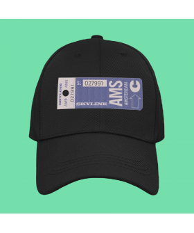 Women's cap black MEMO "Ticket"