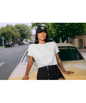 Women's cap black MEMO "It`s time to travel"