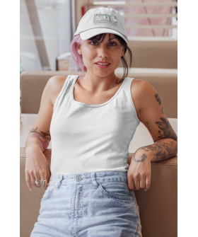Women's white cap MEMO "I`d rather be traveling"