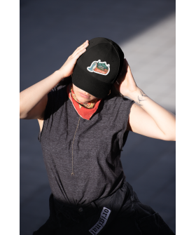 Women's cap black MEMO "Explore"