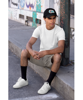 Men's cap black MEMO "Surf bus"