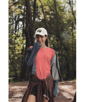 Women's white cap MEMO "GO"