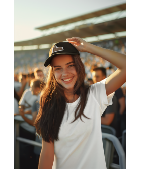 Women's cap black MEMO "Soliseum"