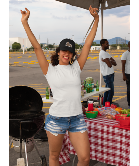 Women's cap black MEMO "Soliseum"