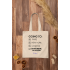 Eco-bag shopper MEMO natural "Going to: ... " 