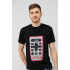 MEMO T-shirt men's black print "Rule"