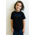 Young&Free children's patriotic black T-shirt "Artem est.Lviv"