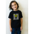 Young&Free children's black T-shirt "Wild child"