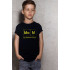 Young&Free children's black T-shirt "Mom is the perfect element"