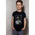 Young&Free children's black T-shirt "Antiquity"