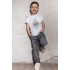 Young&Free children's white T-shirt "Chronograph"