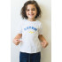 Young&Free children's patriotic white T-shirt "Artem est.Kyiv"