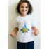 T-shirt Young&Free children's patriotic white