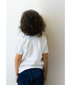 Young&Free children's white T-shirt "Antiquity"