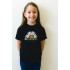 Young&Free children's black T-shirt "Beautiful confusion"