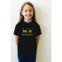 Young&Free children's black T-shirt "Mom is the perfect element"