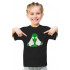 Young&Free children's black T-shirt "UFO"