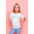 Young&Free children's patriotic white T-shirt "Anna Ukrainian"