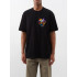 Trace of Space Oversize men's black T-shirt "Heart of the Galaxy"