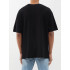 Trace of Space Oversize men's black T-shirt "Fly in the sky"