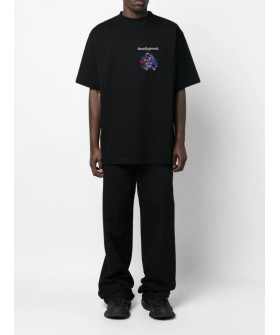 Футболка Trace of Space Oversize мужская черная "Действительно замечательно"