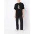 Trace of Space Oversize men's black T-shirt "Be free"