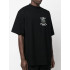 Trace of Space Oversize T-shirt for men black "Stay calm"