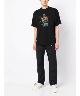 Футболка Trace of Space  Oversize чоловіча чорна 