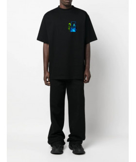 Футболка Trace of Space  Oversize чоловіча чорна 