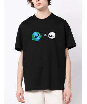 Футболка Trace of Space  Oversize чоловіча чорна 