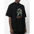 Trace of Space Oversize men's black T-shirt "Spaceboard"