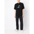 Trace of Space Oversize T-shirt for men black "Space milk"