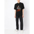 Trace of Space Oversize T-shirt for men black "I want you to give me space"