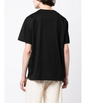 T-shirt Trace of Space Oversize men's black "If you need me. I`ll be in space"