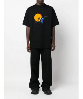 Футболка Trace of Space Oversize мужская черная 