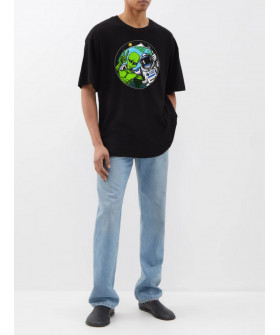 Футболка Trace of Space Oversize мужская черная "Друзья" футболка Trace of Space Oversize