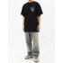 Trace of Space Oversize T-shirt for men black "Space dj"