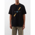 Trace of Space Oversize T-shirt for men black "Solar eclipse"