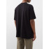 Trace of Space Oversize T-shirt for men black "Solar eclipse"