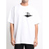 T-shirt Trace of Space Oversize men's white "Addiction"