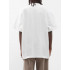 T-shirt Trace of Space Oversize men's white "Give me space"