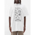 T-shirt Trace of Space Oversize men's white "Solar system"