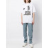 T-shirt Trace of Space Oversize men's white "Fu*** this place. I want to go home"