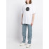 T-shirt Trace of Space Oversize men's white "If you need me. I`ll be in space"