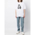 Trace of Space Oversize men's white T-shirt "Wow - cool tee shirt"